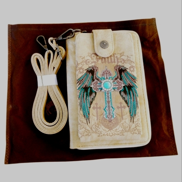 Montana West Handbags - Montana West Crossbody Wallet Bag